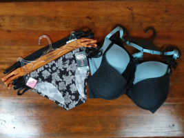 XOXO Women’s 3-pack panties size M &amp; Prima Valentina 36B 2-pack bra Lingerie - £39.33 GBP