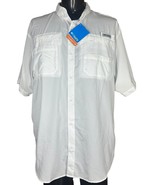 Columbia Tamiami II PFG Omni Shade SS Shirt XL WhiteFishing Camping Outd... - $40.60 CAD