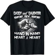 Daddy Daughter Fist Bump Matching Father&#39;s Day Best Dad T-Shirt - £12.59 GBP+