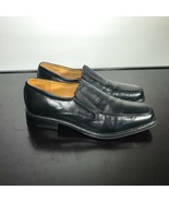 Giorgio Brutini Men's Sz 10 M, Soft Leather Slip-On Loafers, Black, Casu... - $20.79