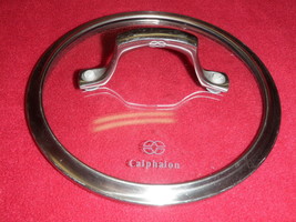 Calphalon Glass Stainless Steel 7&quot; Diameter LID for Pot Pan Kettle (6 1/... - $456.75 MXN