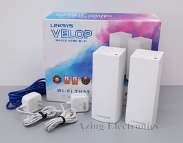 Linksys Velop WHW0302 Whole Home Wi-Fi System 2-Pack - White image 1
