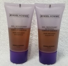 2 Sonia Rykiel RYKIEL HOMME Hair Body Shampoo Gel Men Travel Size 1 oz/3... - $240.11 MXN