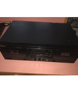 TEAC W-525R Auto Reverse Home Cassette Deck Player-For Parts Only-SHIPS ... - $158.28