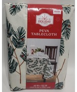 Holiday Time 60&quot;x102&quot; Rectangular  Christmas PEVA Tablecloth - $290.76 MXN
