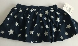 Celebrate Baby Girl 3-6 Month Patriotic Blue Silver Star Tutu Skirt Skor... - £10.17 GBP