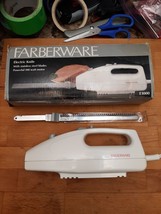 Fareberware Electric Carving Knife E1000 100 watt motor 8&quot; stainless steel blade - £12.40 GBP