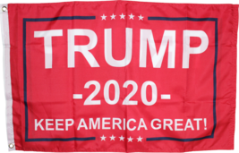 3X5 Feet Trump 2020 Red Keep America Great Flag Double Sided Rough Tex ® U.S.A. - £15.09 GBP