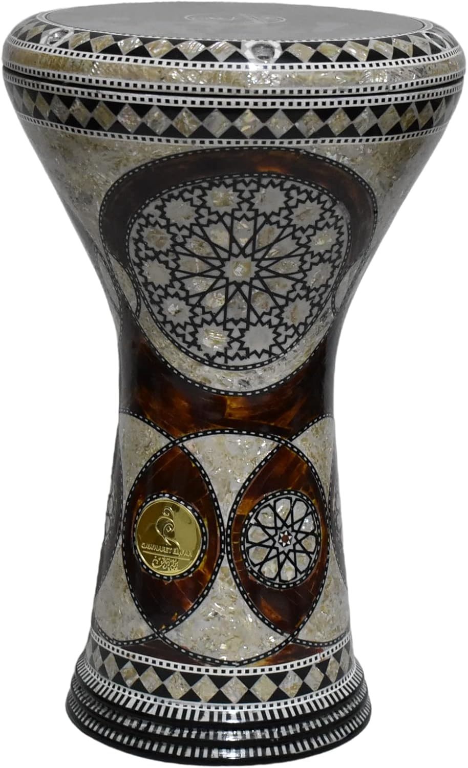 M20 17 inches Drum Darbuka tabla doumbek mother of pearl Gawharet El Fan... - $245.00