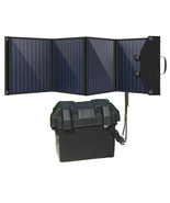 TEKTRUM PORTABLE 1500w/3000w POWER PACK STATION-FOLDABLE SOLAR PANEL-Plu... - £723.65 GBP+
