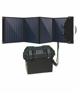 TEKTRUM PORTABLE 1500w/3000w POWER PACK STATION-FOLDABLE SOLAR PANEL-Plu... - €798,08 EUR+