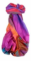 Varanasi Ekal Premium Silk Long Scarf Heritage Nath 5 by Pashmina &amp; Silk - £29.71 GBP