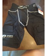 Sports Excellence Youth Compression Jock Black Size Small With Dri-Gear - $1,314.89 MXN