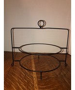 Vintage Metal 2 Tier Pie Dessert Holder - $20.00
