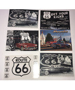 lot of 6 Route 66 postcards(get your kicks, historic Route 66) - $12.61 CAD
