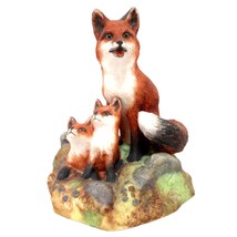 1984 First Adventure Fox Porcelain Richard Orr National Wildlife Federation COA - £23.55 GBP