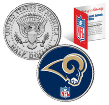St. Louis Rams Nfl Jfk Kennedy Half Dollar Us Coin *Officially Licensed* - £7.40 GBP