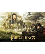  The Lord Of The Rings - Trilogy - Movie Poster / Print (Size: 36&quot; X 24&quot;) - £14.47 GBP