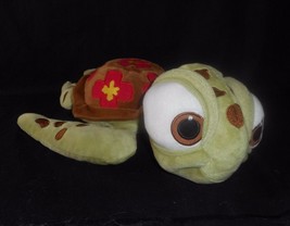 12&quot; Disney Store Pixar Finding Nemo Squirt Green Turtle Stuffed Animal Toy Plush - £18.98 GBP