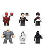 6Pcs Marvel Daredevil Kingpin Muse Punisher White Tiger Minifigures Toy ... - $26.13 CAD