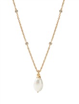 Julie Vos marbella solitaire necklace in White - size One Size - £69.61 GBP