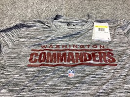 Washington Commanders Nike The Nike Tee Long Sleeve Shirt Men&#39;s Gray S Dri Fit - £15.49 GBP