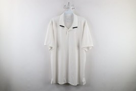 Nike Golf Mens Large Travis Scott Mini Swoosh Triple White Collared Polo Shirt - £27.21 GBP