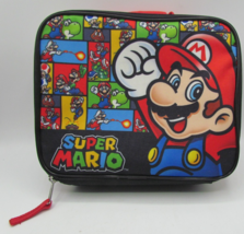 Super Mario Brothers Insulated Lunchbox Nintendo 10&quot;x8&quot; 2024 - $9.74