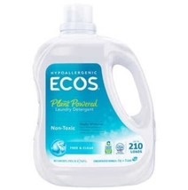 ECOS Laundry Detergent Free &amp; Clear 210 fl. oz, 2-count - $65.00