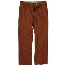 NWT Mens Size 36 Bills Khakis M2 Chestnut Brown Plain Front Twill Chino ... - £50.93 GBP