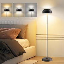 Cordless Led Floor Lamp For Living Room, Adjustable Height Floor Light With 3 Co - £67.26 GBP