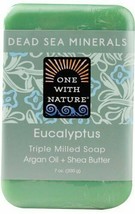 One With Nature Dead Sea Minerals Bar Soap Eucalyptus - 7 oz - $9.63