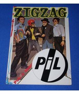 PIL Public Image Postcard Vintage Zigzag Underground Printed In England - $379.80 MXN