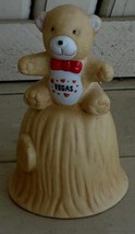 Nice Ceramic Collectible Vegas Bear Bell, Very Good Condition - £7.77 GBP