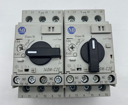 Allen-Bradley 140M-C2E-B10 Motor Starter 690V 0.63-1Amp Lot of 2 - $852.53 MXN
