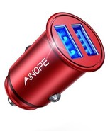 AINOPE 4.8A All Metal Car Charger Adapter Fast Charge - $17.68 CAD