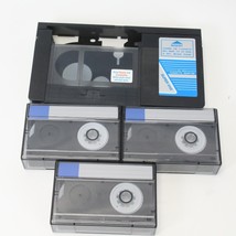 Super VHS Cassette Adapter VHS-C to VHS Popular Mechanics TDK Tapes lot of 3 - £30.60 GBP