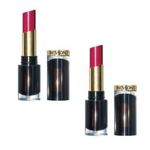 REVLON Pack of 2 Super Lustrous Glass Shine Lipstick, Love is On 017 - £6.28 GBP