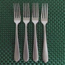 Hampton Silversmiths RACHELLE FROST Dinner Forks Set of 4 Stainless 18/1... - $19.99