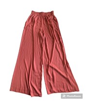 Zara Flowy Wide Leg Pant in Copper Women size S - £37.42 GBP
