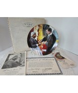 GWTW COLLECTOR PLATE A TOAST TO BONNIE BLUE 50TH ANNIVERSARY COA BOX LTD... - £11.63 GBP