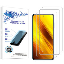 3X For Redmi Poco X3 / X3 Nfc / Note 9S / Note 9 Tempered Glass Screen P... - £14.38 GBP
