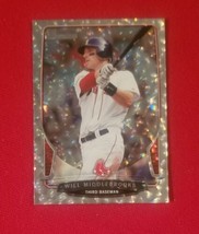 2013 Bowman Silver Ice Will Middlebrooks #19 Boston Red Sox FREE SHIPPING - £1.95 GBP