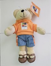 USPS Teddy Bear Howie Hoodie Love Stamp Bear 9.5&quot; Plush Soft Toy Stuffed Animal - $14.03