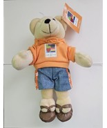 USPS Teddy Bear Howie Hoodie Love Stamp Bear 9.5&quot; Plush Soft Toy Stuffed... - $19.18 CAD