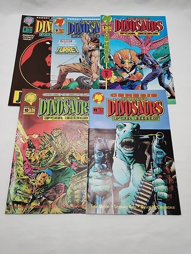 Lot Of (5) Dinosaurs For Hire Comic Books 6 7 9 10 11 - $19.79