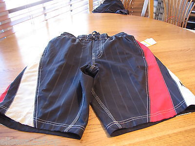Primary image for Men's swim trunks shorts Speedo S SM small $48.00 black 7212218 watershorts