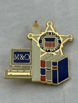 United States Secret Service Management and Organization Division Book Lapel Pin - £19.46 GBP