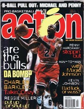 ORIGINAL Vintage 1996 Pro Basketball Action Magazine Michael Jordan Barkley KJ - £38.93 GBP