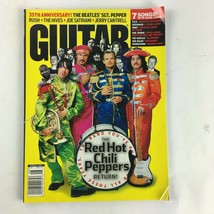 August 2002 Guitar World Magazine Red Hot Chili Peppers The Hives Joe Satriani - £9.93 GBP